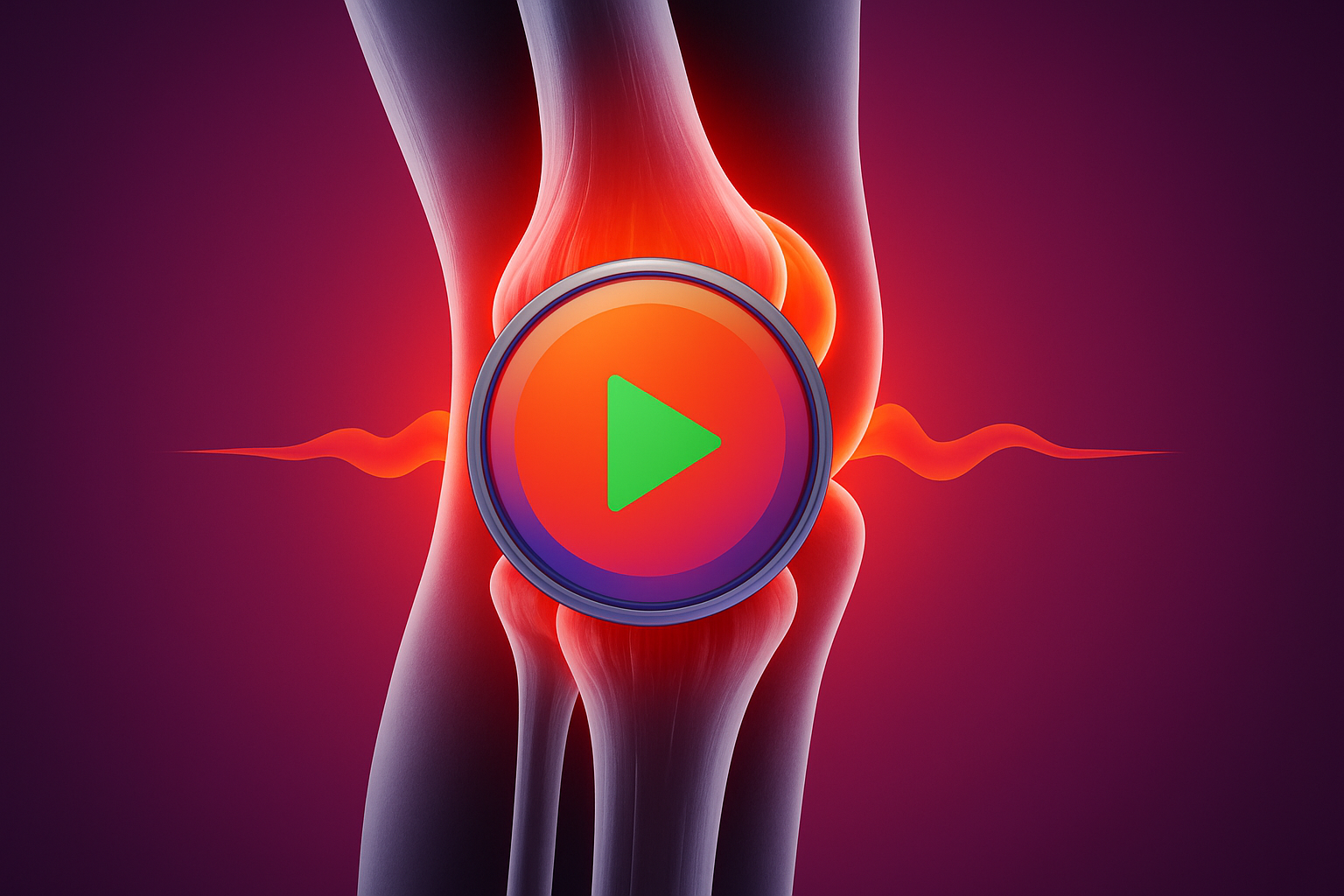 Hinweisvideo zu Gelenkschmerzen